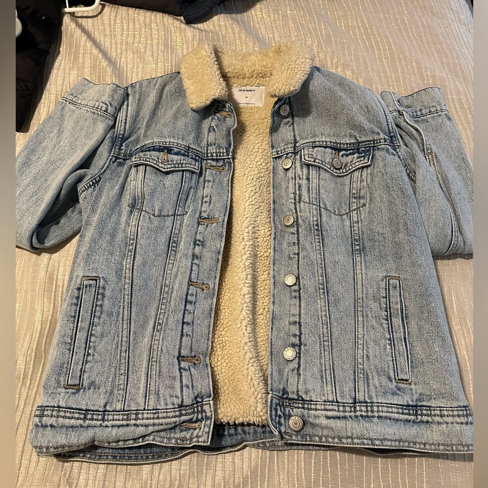 Sherpa Jean trucker jacket